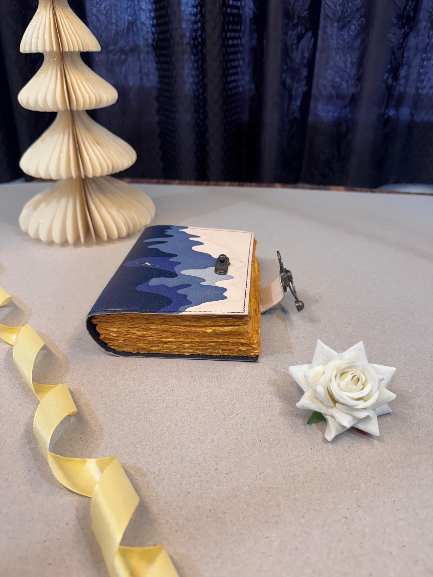 UrbanWave Camouflage Leather Journal